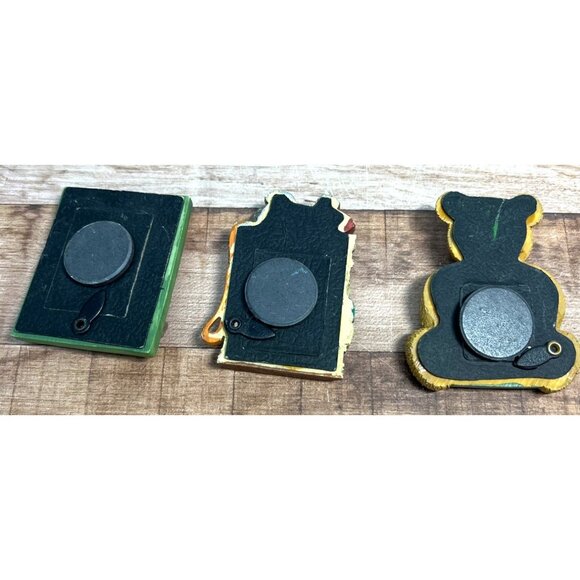 Sports & Bear-Themed Mini Magnet Picture Frame Set Of 3 - Picture 5 of 5